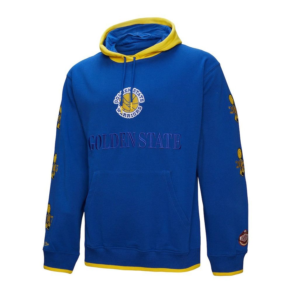 Mitchell & Ness Golden State Warriors Hardwood Classics Team OG 3.0 Pullover Hoodie Royal