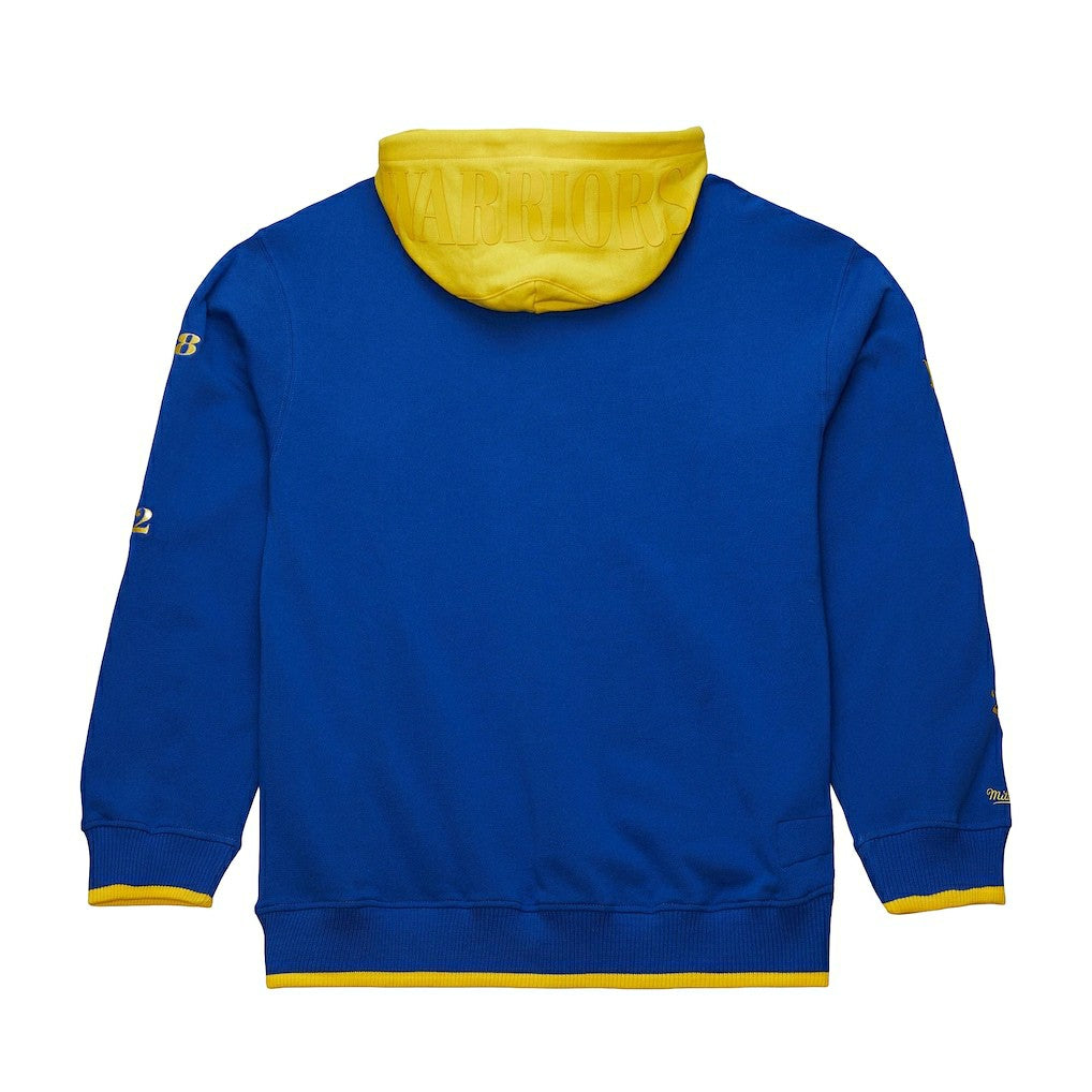 Mitchell & Ness Golden State Warriors Hardwood Classics Team OG 3.0 Pullover Hoodie Royal