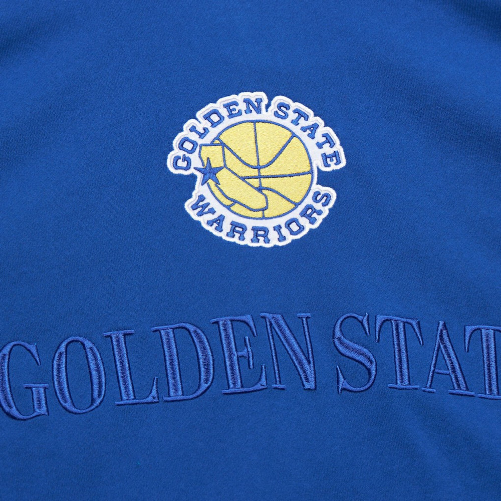 Mitchell & Ness Golden State Warriors Hardwood Classics Team OG 3.0 Pullover Hoodie Royal