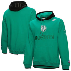 Mitchell & Ness Boston Celtics Hardwood Classics Team OG 3.0 Pullover Hoodie Kelly Green