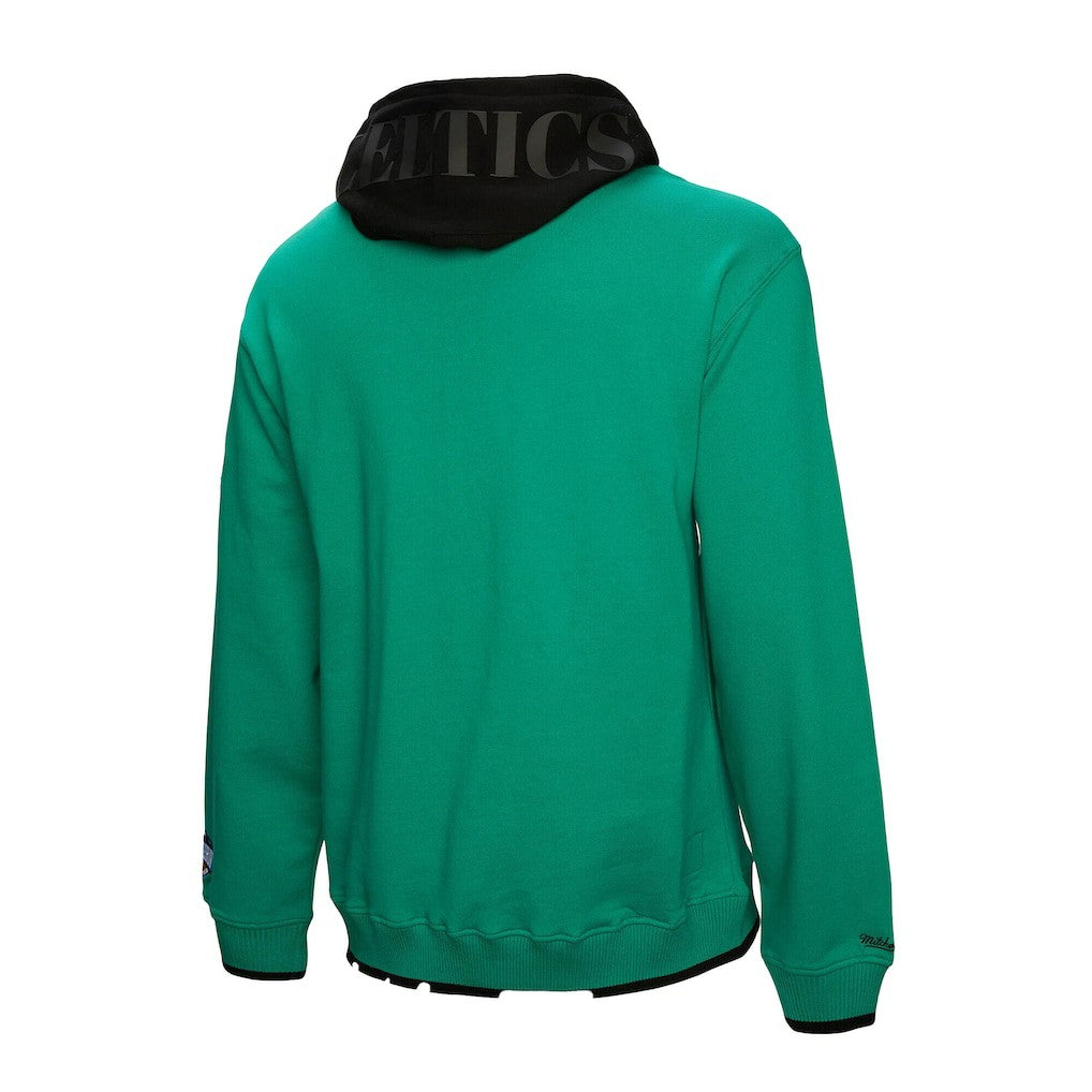 Mitchell & Ness Boston Celtics Hardwood Classics Team OG 3.0 Pullover Hoodie Kelly Green