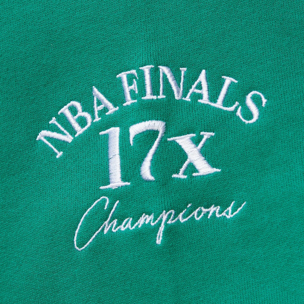 Mitchell & Ness Boston Celtics Hardwood Classics Team OG 3.0 Pullover Hoodie Kelly Green