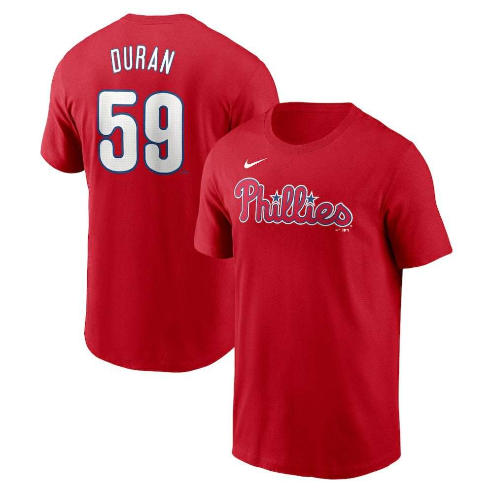 Jhoan Duran Philadelphia Phillies Nike Fuse Name & Number T-Shirt for sale