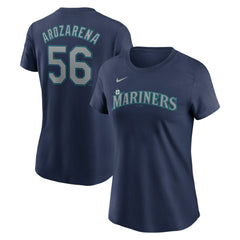 Randy Arozarena Seattle Mariners Nike Women's Cooperstown Collection Fuse Name & Number T-Shirt Near Me