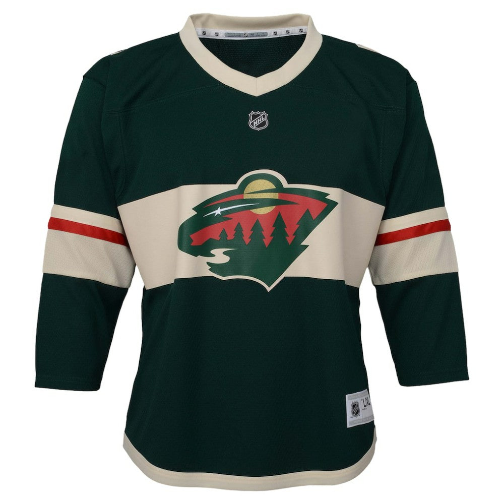 Minnesota Wild Youth Replica Jersey - Green | NHL Clearance