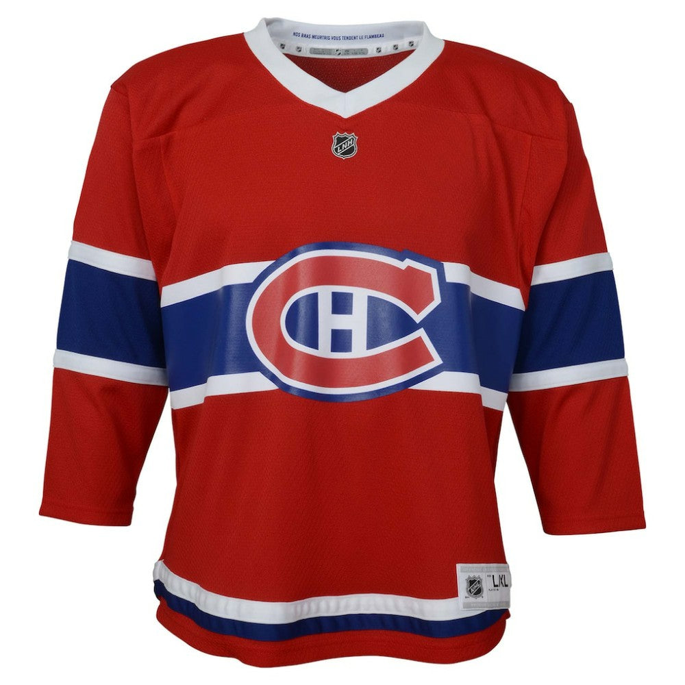 Montreal Canadiens Youth Replica Jersey - Red | NHL Lifestyle