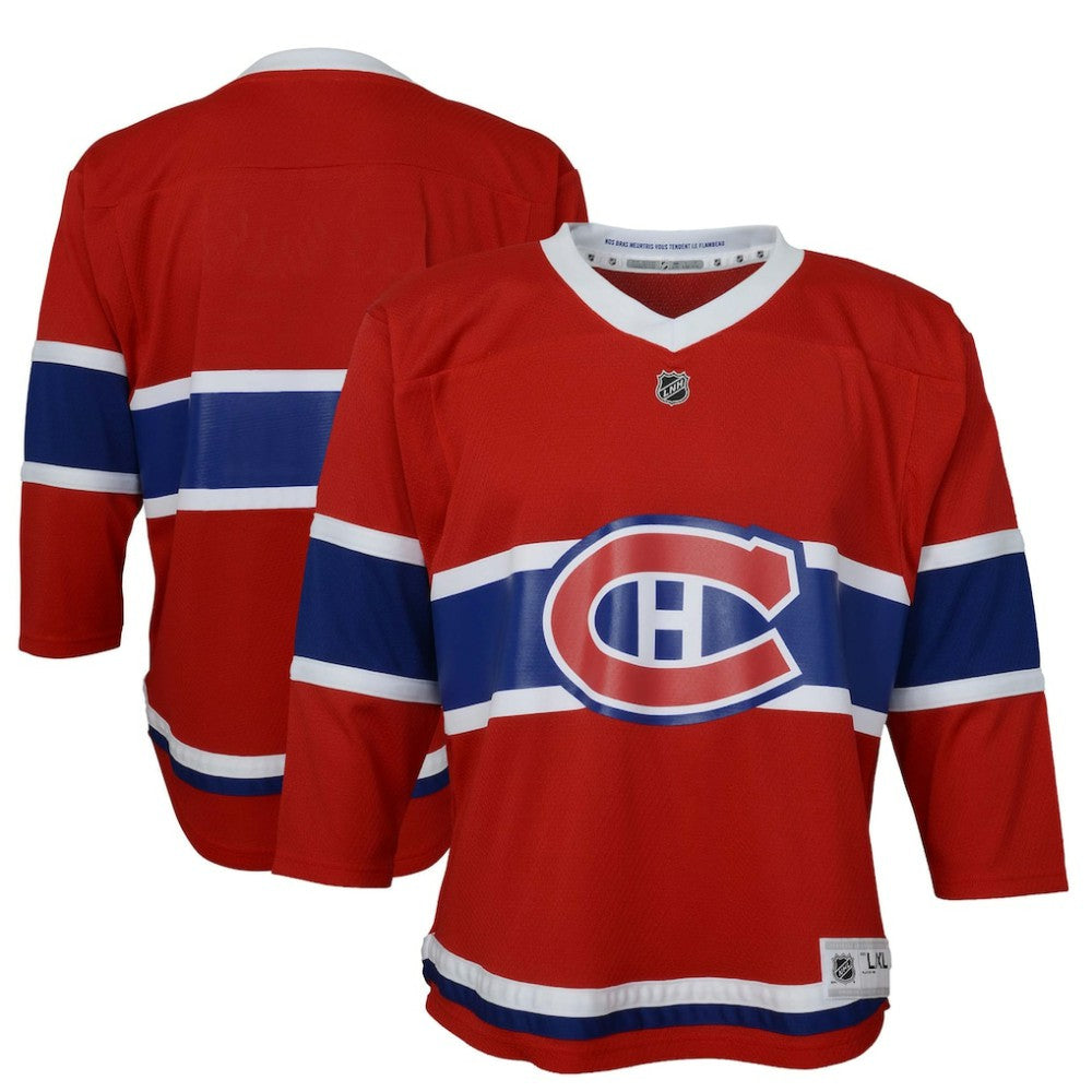 Montreal Canadiens Youth Replica Jersey - Red | NHL Lifestyle