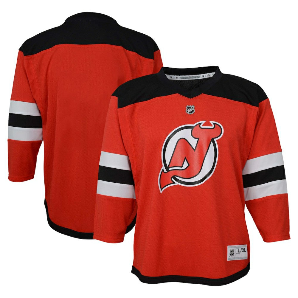New Jersey Devils Youth Replica Jersey - Red | NHL Lifestyle