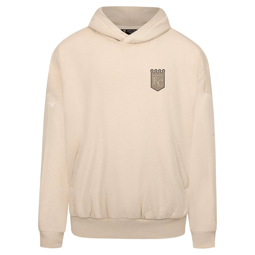 Kansas City Royals Levelwear Contact Oversized Pullover Hoodie Near Me
