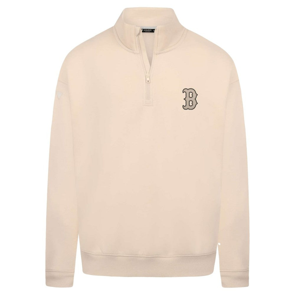Boston Red Sox Levelwear Murray Quarter-Zip Sweatshirt Discount