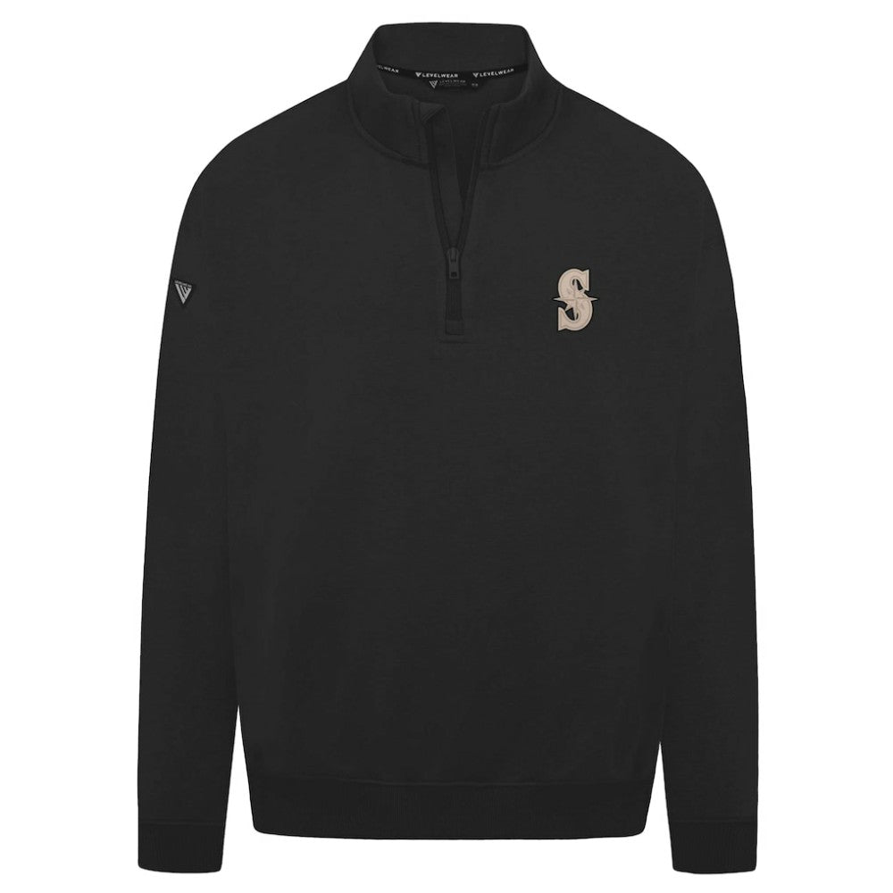 Seattle Mariners Levelwear Murray Quarter-Zip Sweatshirt Discount