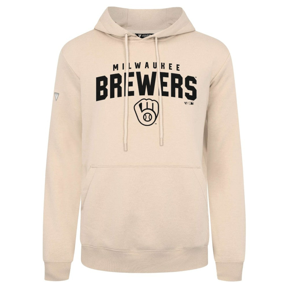 Milwaukee Brewers Levelwear Podium Team Arch Pullover Hoodie for sale