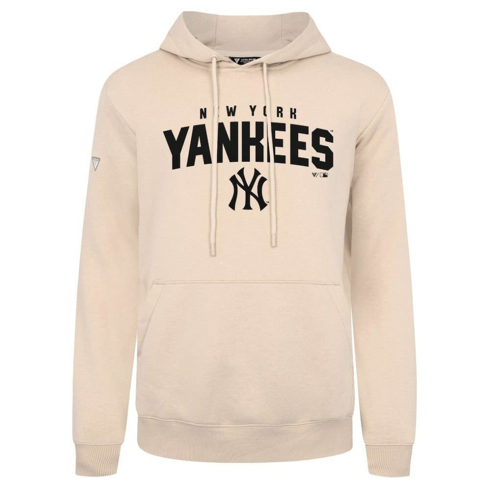 New York Yankees Levelwear Podium Team Arch Pullover Hoodie Outlet