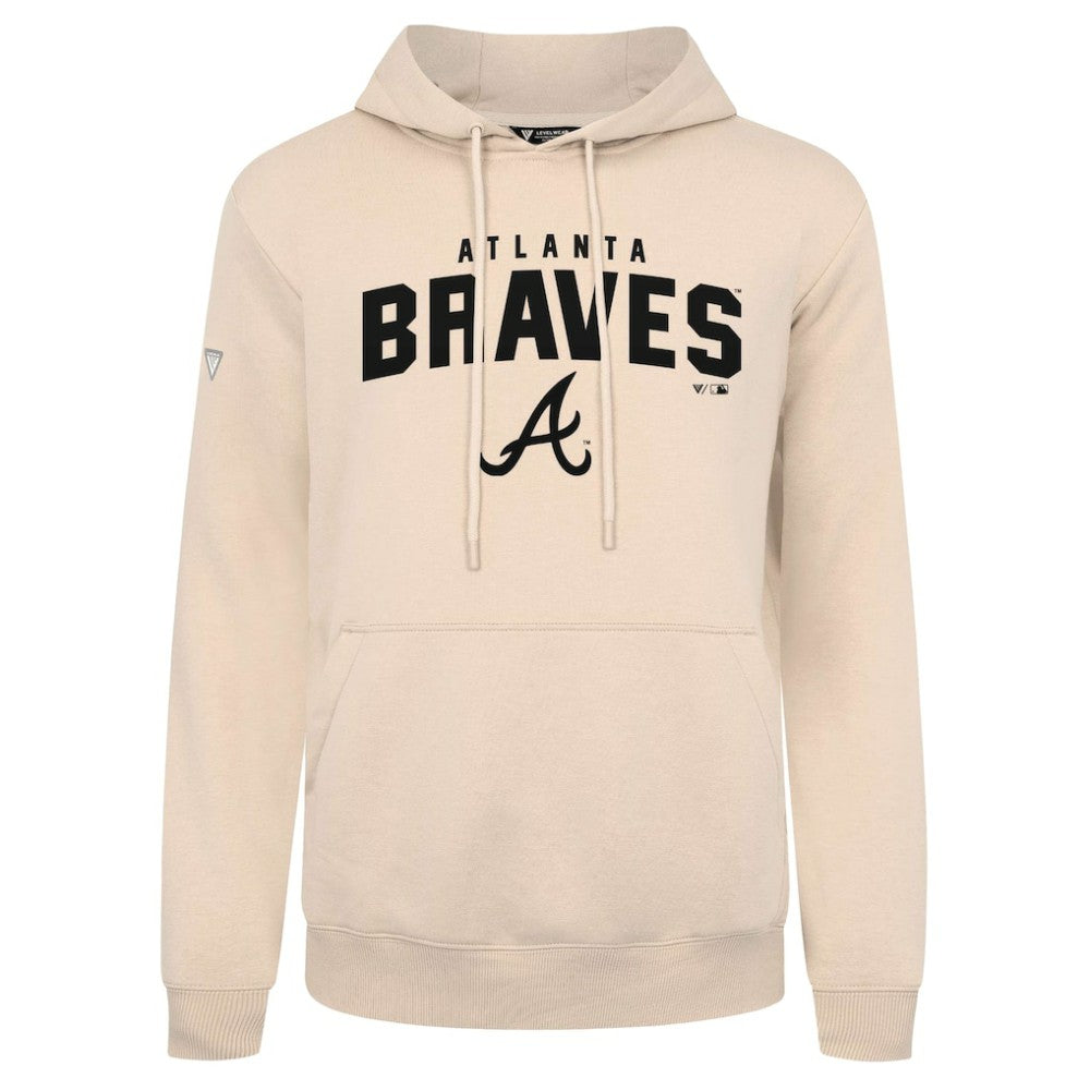 Atlanta Braves Levelwear Podium Team Arch Pullover Hoodie Sale