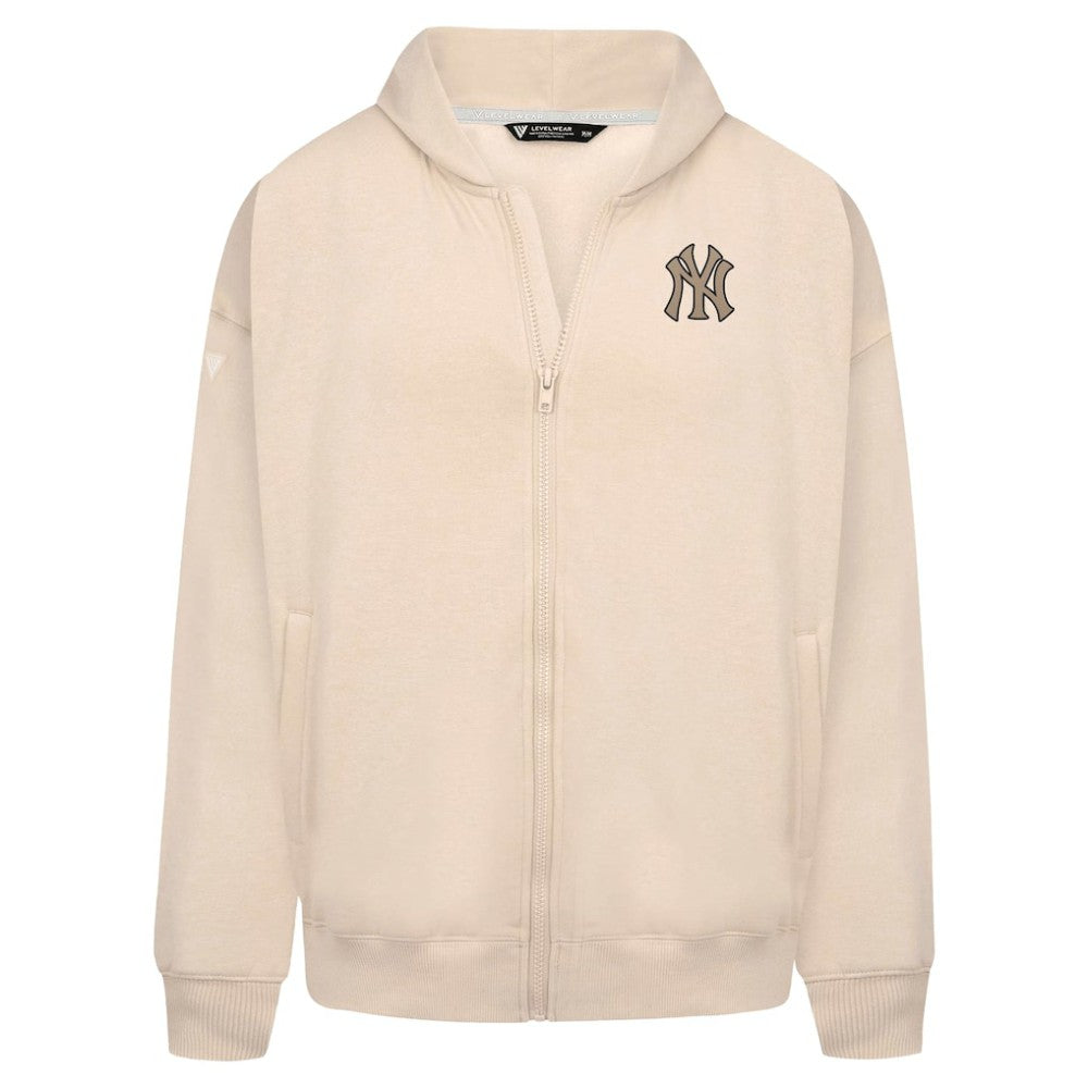 New York Yankees Levelwear Uphill Oversized Full-Zip Hoodie Online