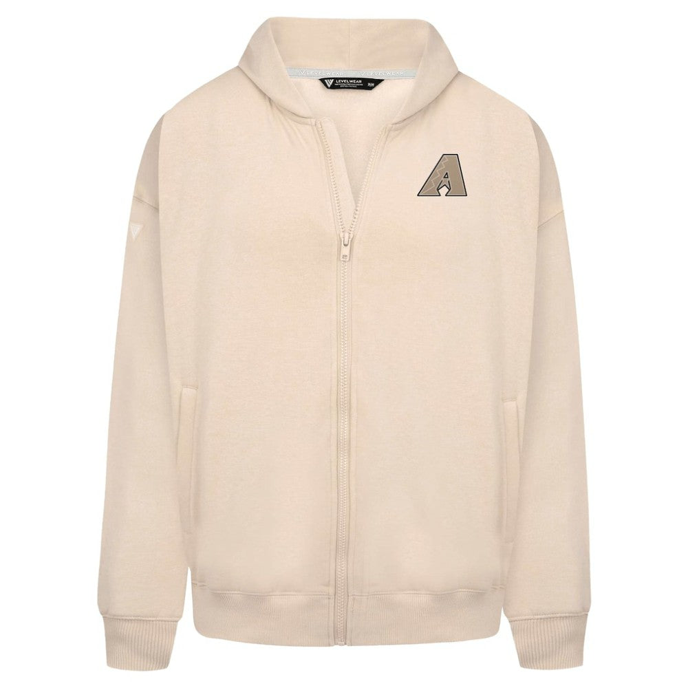 Arizona Diamondbacks Levelwear Uphill Oversized Full-Zip Hoodie Discount