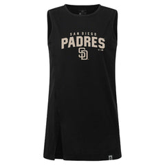 San Diego Padres Levelwear Women's Influx Team Arch Tank Top Outlet