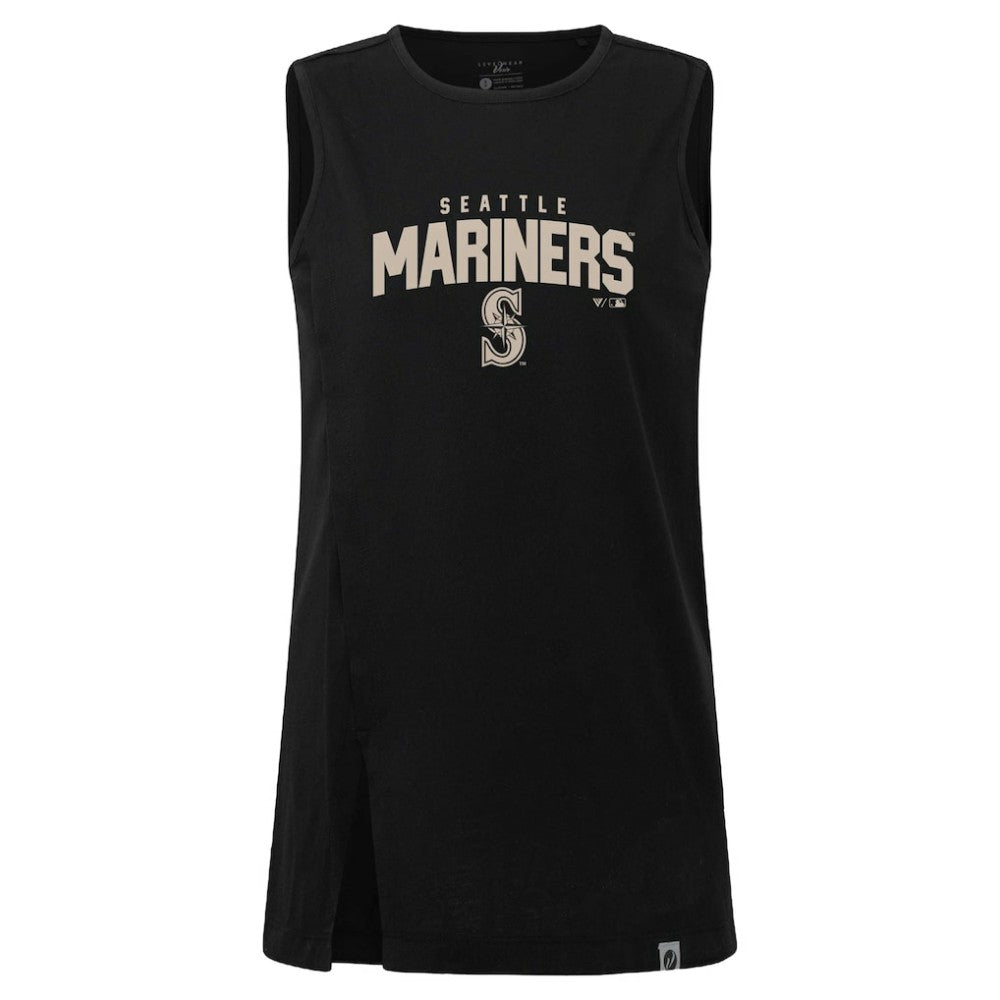 Seattle Mariners Levelwear Women's Influx Team Arch Tank Top Sale