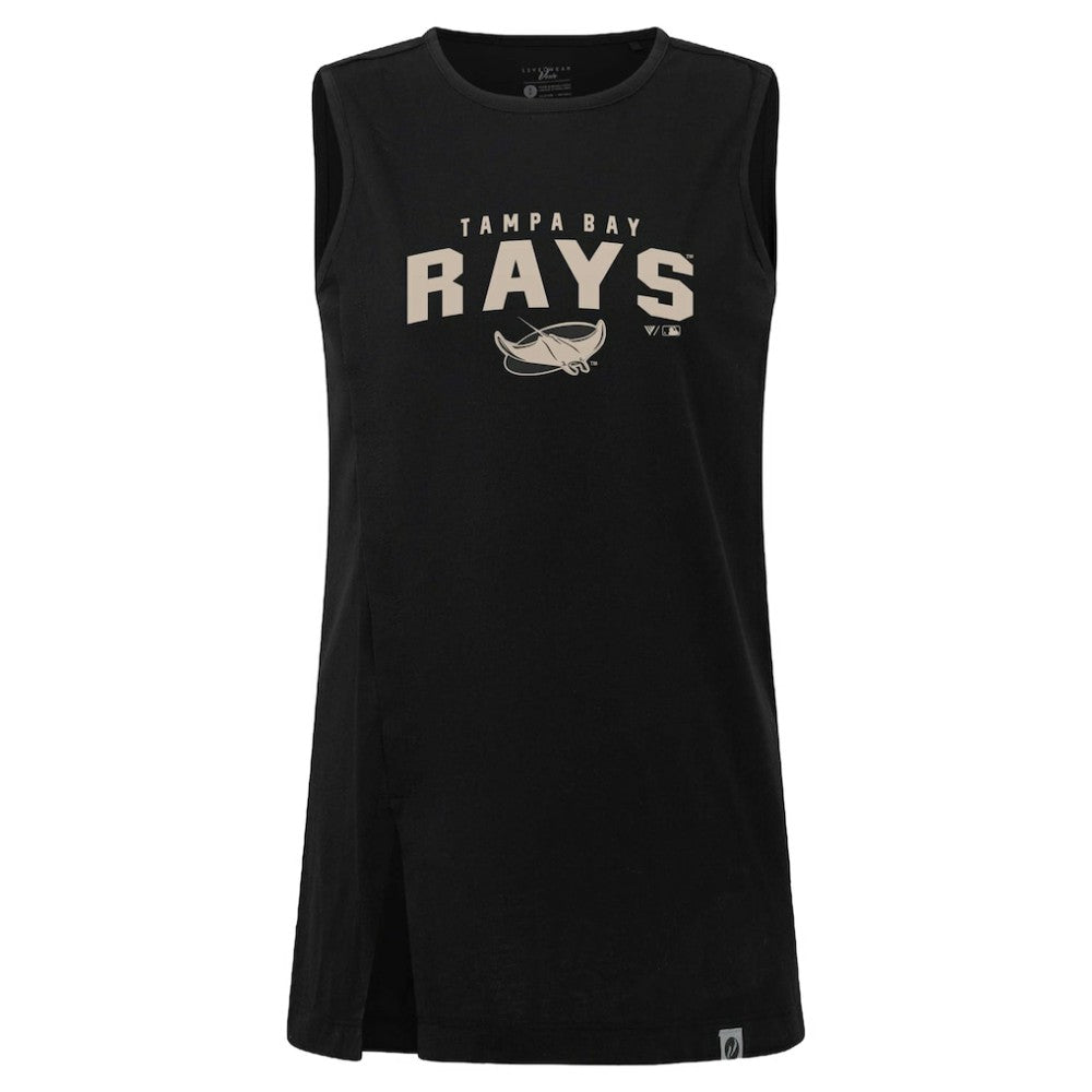 Tampa Bay Rays Levelwear Women's Influx Team Arch Tank Top Outlet