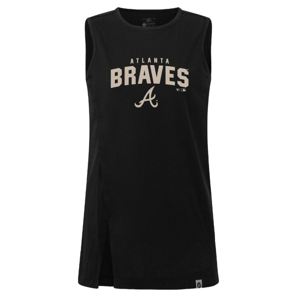 Atlanta Braves Levelwear Women's Influx Team Arch Tank Top Sale