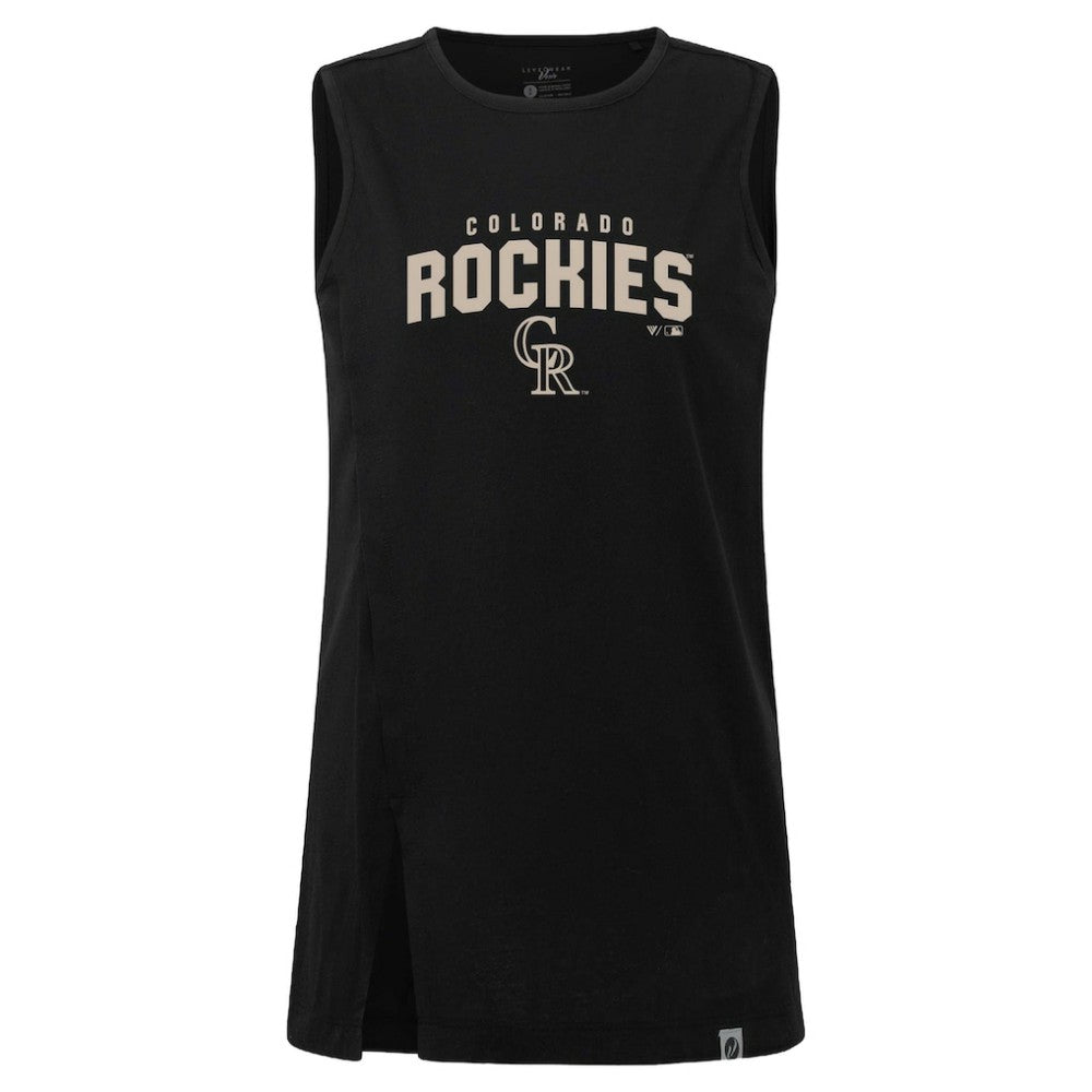 Colorado Rockies Levelwear Women's Influx Team Arch Tank Top Online