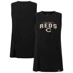 Cincinnati Reds Levelwear Women's Influx Team Arch Tank Top for sale