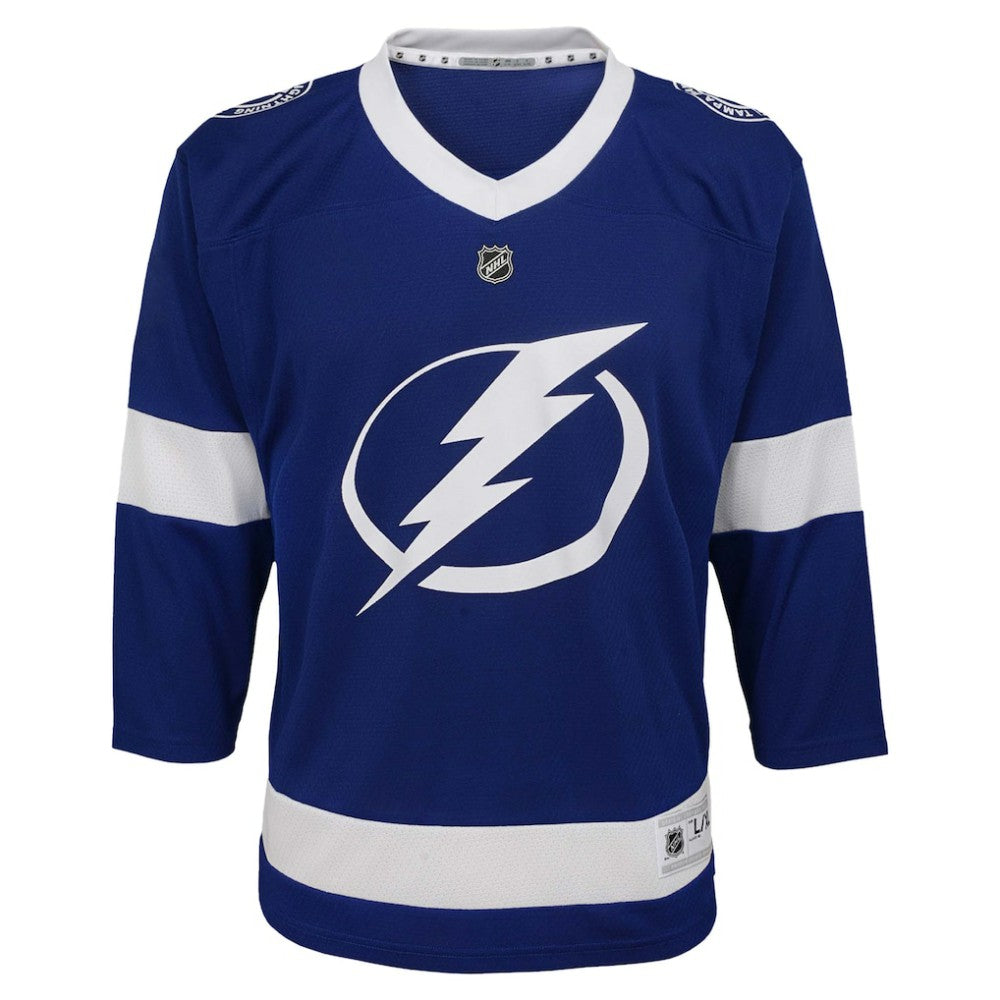 Tampa Bay Lightning Youth Replica Custom Jersey - Blue | NHL Clearance