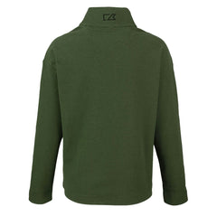 Green Bay Packers Cutter & Buck Women's Hunts Point Eco Half-Snap Sweatshirt - Green - NFL