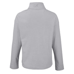 Tampa Bay Buccaneers Cutter & Buck Women's Hunts Point Eco Half-Snap Sweatshirt - Gray - NFL