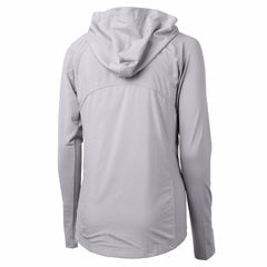 Washington Commanders Cutter & Buck Women's Primary Adapt Eco Knit Hybrid Recycled Full-Zip Jacket - Gray - NFL