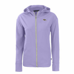 Baltimore Ravens Cutter & Buck Women's Daybreak Eco Recycled Full-Zip Hoodie Jacket - Purple - NFL