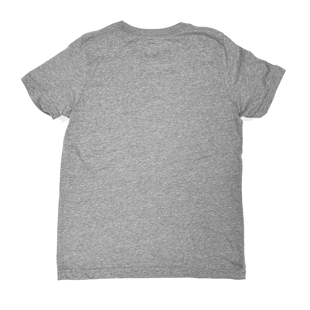 Barcelona 1863FC Youth Color Badge T-Shirt Heather Gray