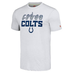Indianapolis Colts Homage Unisex The NFL ASL Collection by Love Sign American Sign Language T-Shirt - Ash - NFL