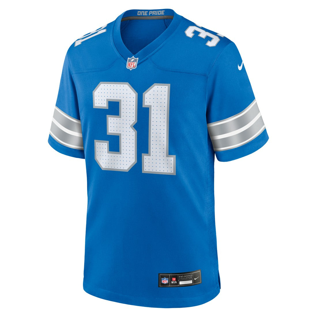 Kerby Joseph Detroit Lions Team Game Jersey - Blue - Nike