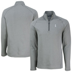 Chicago Cubs Cutter & Buck Peshastin Eco Fleece Recycled Raglan Quarter-Zip Top Outlet