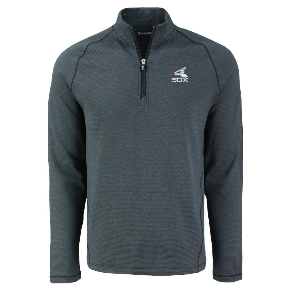Chicago White Sox Cutter & Buck Peshastin Eco Fleece Recycled Raglan Quarter-Zip Top Discount