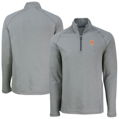 New York Mets Cutter & Buck Peshastin Eco Fleece Recycled Raglan Quarter-Zip Top Sale
