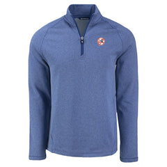 New York Yankees Cutter & Buck Peshastin Eco Fleece Recycled Raglan Quarter-Zip Top Outlet