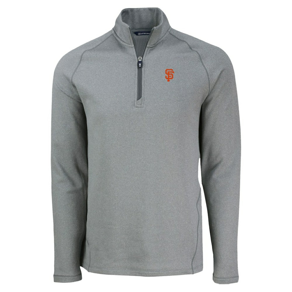 San Francisco Giants Cutter & Buck Peshastin Eco Fleece Recycled Raglan Quarter-Zip Top Near Me