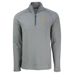 San Diego Padres Cutter & Buck Peshastin Eco Fleece Recycled Raglan Quarter-Zip Top Near Me