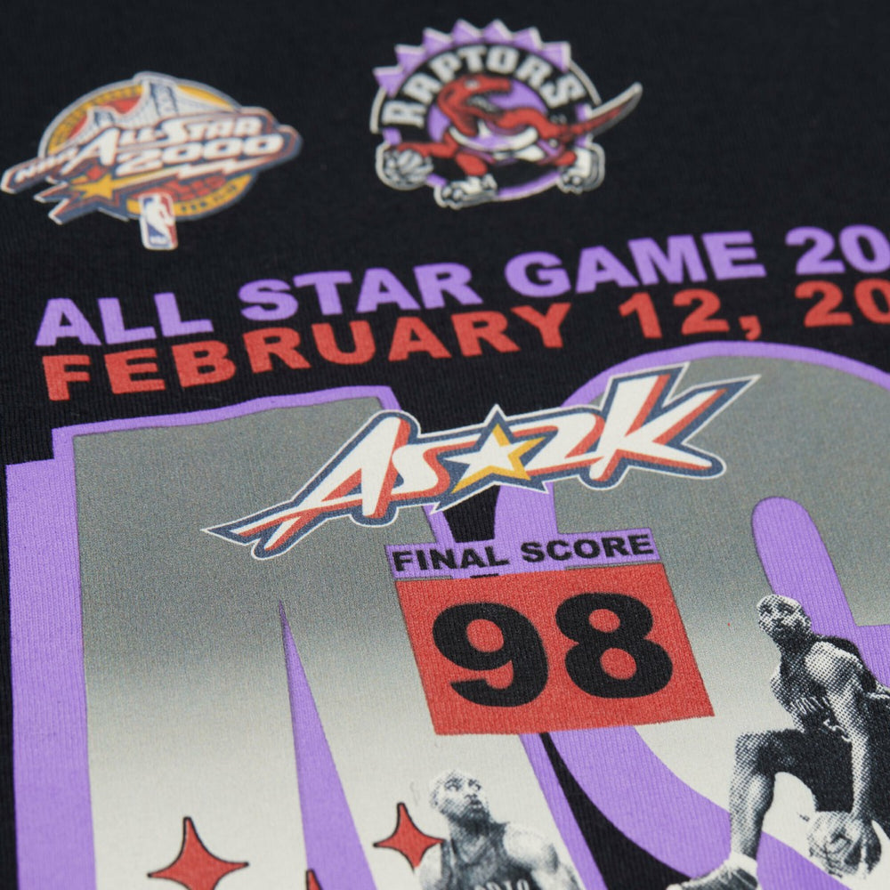 Mitchell & Ness Vince Carter Toronto Raptors 2000 All-Star Game It's Over T-Shirt Black