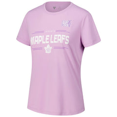 Auston Matthews Toronto Maple Leafs Levelwear Women's Hockey Fights Cancer Anthem Name & Number T-Shirt - Lavender | NHL discount