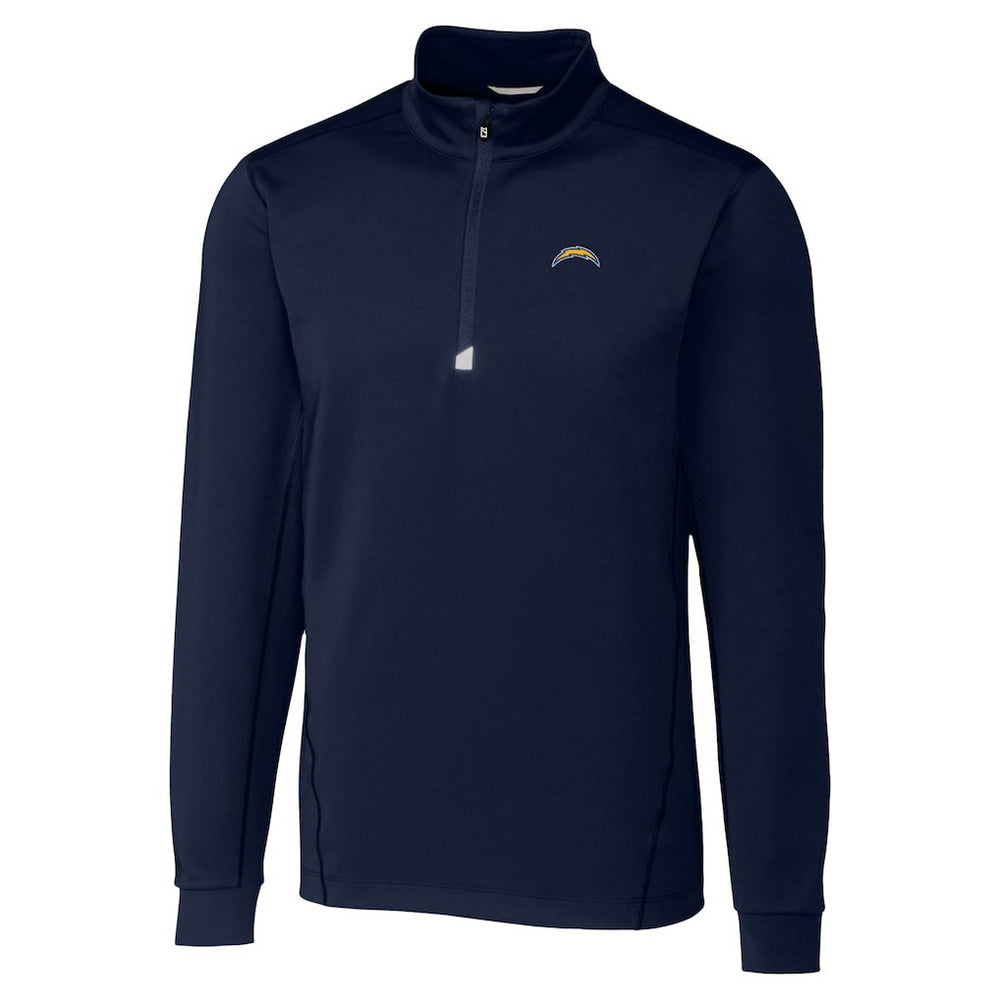 Los Angeles Chargers Cutter & Buck Traverse Stretch Quarter-Zip Top - Navy - NFL