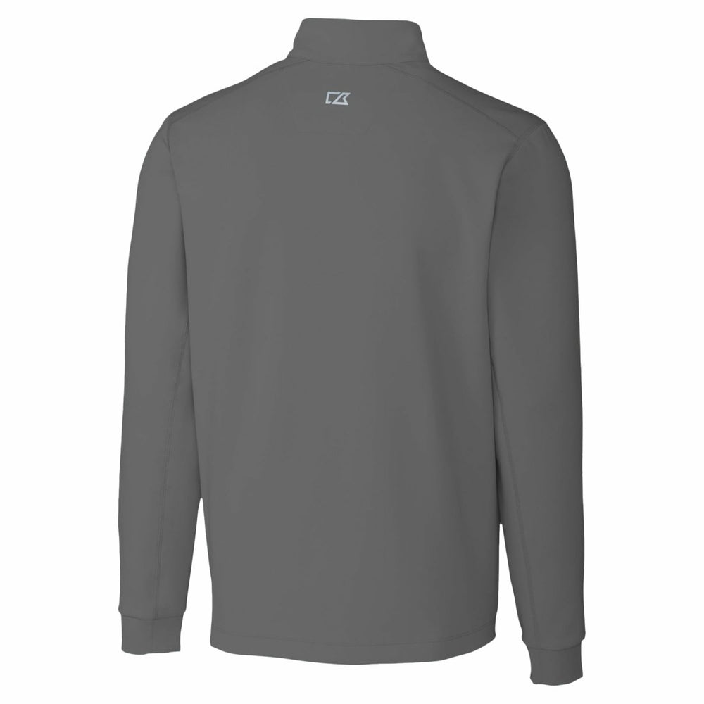 Detroit Lions Cutter & Buck Traverse Stretch Quarter-Zip Top - Gray - NFL