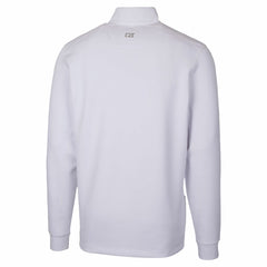 Detroit Lions Cutter & Buck Traverse Stretch Quarter-Zip Top - White - NFL