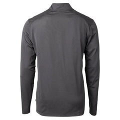Baltimore Ravens Cutter & Buck Virtue Eco Pique Micro Stripe Quarter-Zip Jacket - Black - NFL