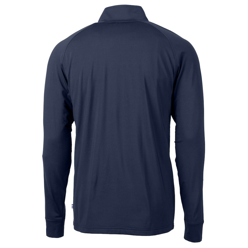 Washington Commanders Cutter & Buck Big & Tall Americana Adapt Eco DryTec Raglan Quarter-Zip Jacket - Navy - NFL