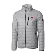 Buffalo Bills Cutter & Buck Big & Tall Rainier PrimaLoft Eco Insulated Full-Zip Puffer Jacket - Gray - NFL