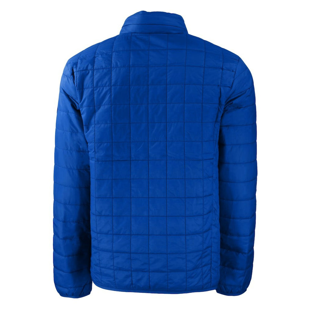 Buffalo Bills Cutter & Buck Big & Tall Rainier PrimaLoft Eco Insulated Full-Zip Hoodie Puffer Jacket - Royal - NFL