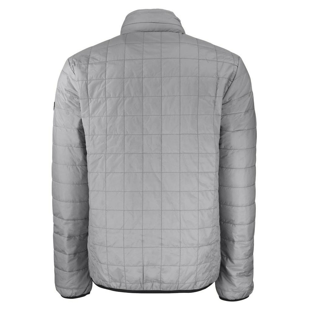 Baltimore Ravens Cutter & Buck Big & Tall Rainier PrimaLoft Eco Insulated Full-Zip Hoodie Puffer Jacket - Gray - NFL